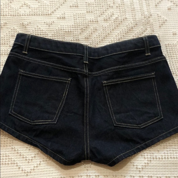 American Apparel denim hot pants - Picture 3 of 4